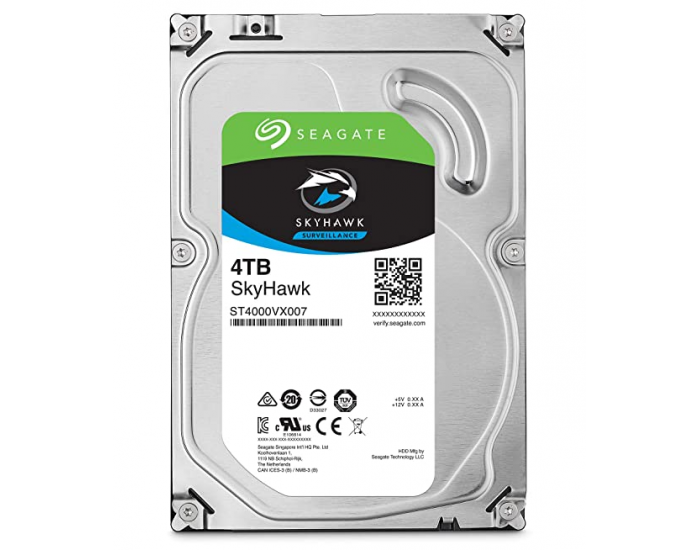 Efficient 4TB Seagate SkyHawk Surveillance Hard Disk for CCTV